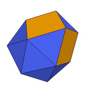 J22 Gyroelongated Triangular Cupola
