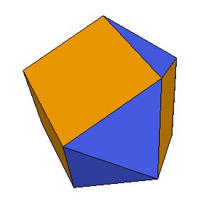 J27 Triangular Orthobicupola