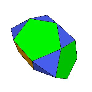 J33 Pentagonal Gyrocupolarotunda
