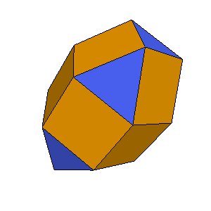 J35 Elongated Triangular Orthobicupola
