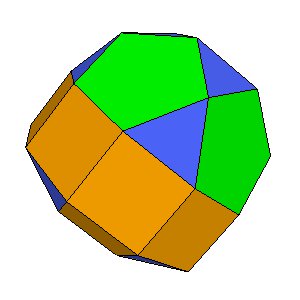 J40 Elongated Pentagonal Orthocupolarotunda