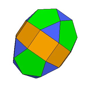 J43 Elongated Pentagonal Gyrobirotunda