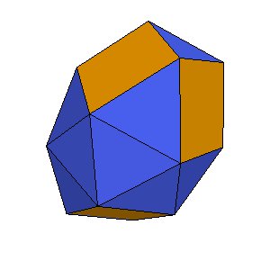 J44 Gyroelongated Triangular Bicupola