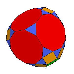 J71 Triaugmented Truncated Dodecahedron