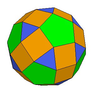 J72 Gyrate Rhombicosidodecahedron