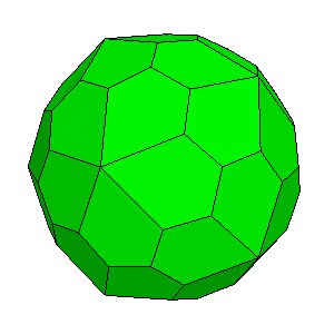 Pentagonal Hexecontahedron